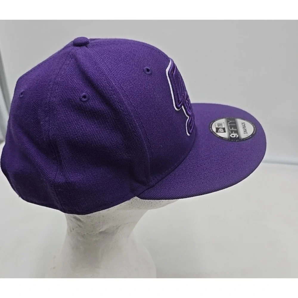 REMIXED New Era Los Angeles Lakers NBA Upside Down 9FORTY A-Frame Snapback Y2K